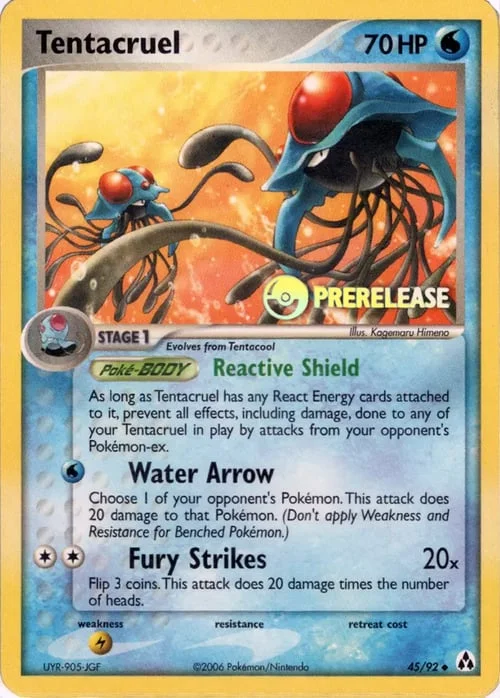 Tentacruel — Prerelease Promos