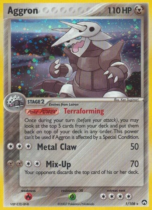 Aggron — EX Power Keepers