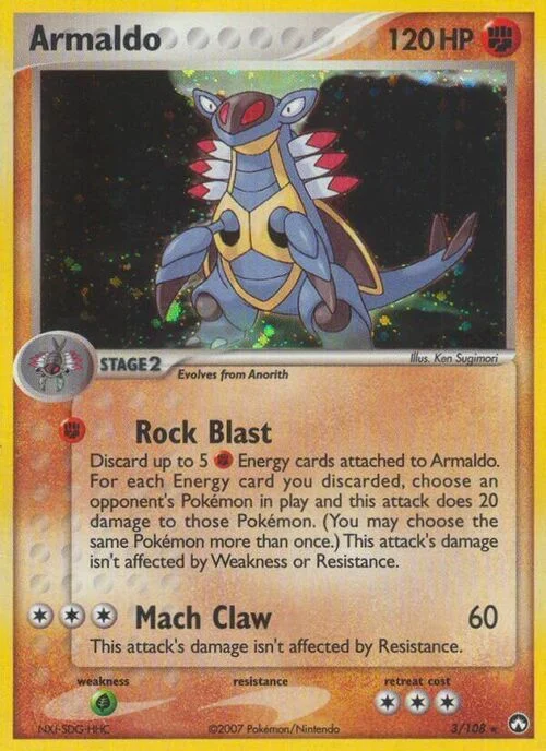 Armaldo — EX Power Keepers