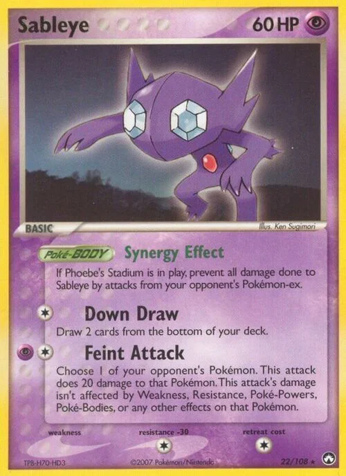 Sableye — EX Power Keepers