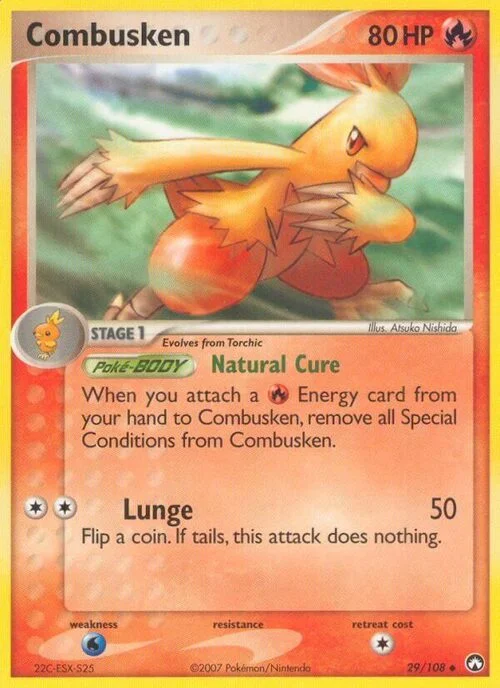 Combusken — EX Power Keepers