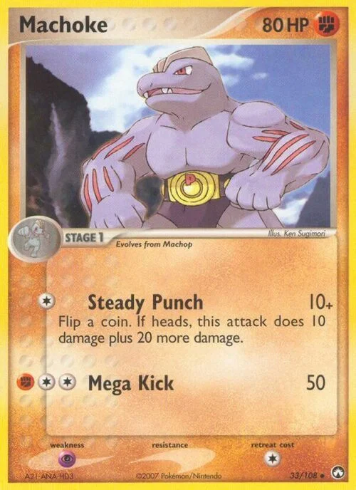 Machoke — EX Power Keepers