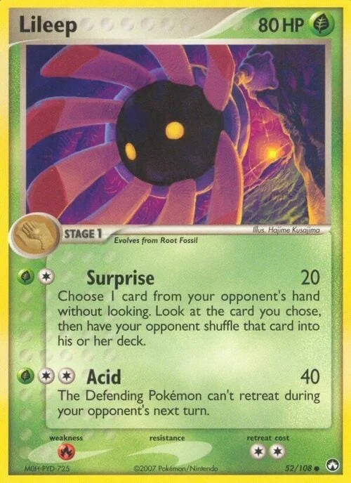 Lileep — EX Power Keepers