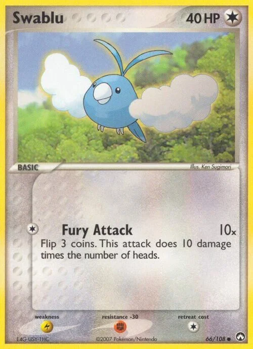 Swablu — EX Power Keepers