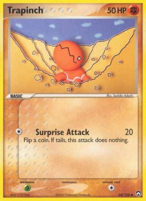 Trapinch — EX Power Keepers