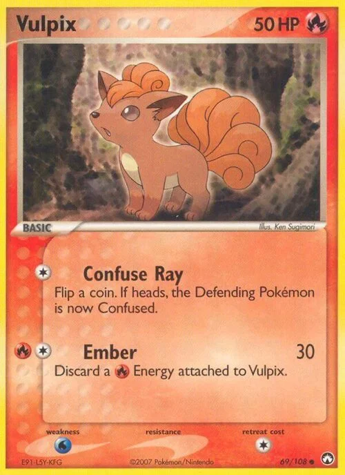 Vulpix — EX Power Keepers