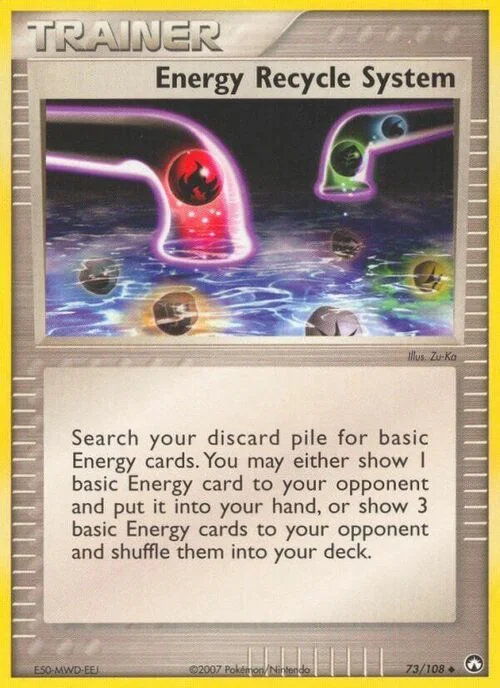 Energy Recycle System — EX Power Keepers