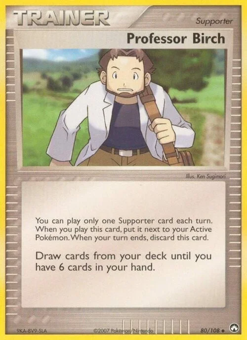 Professor Birch — EX Power Keepers
