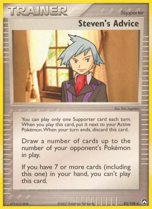 Steven's Advice — EX Power Keepers