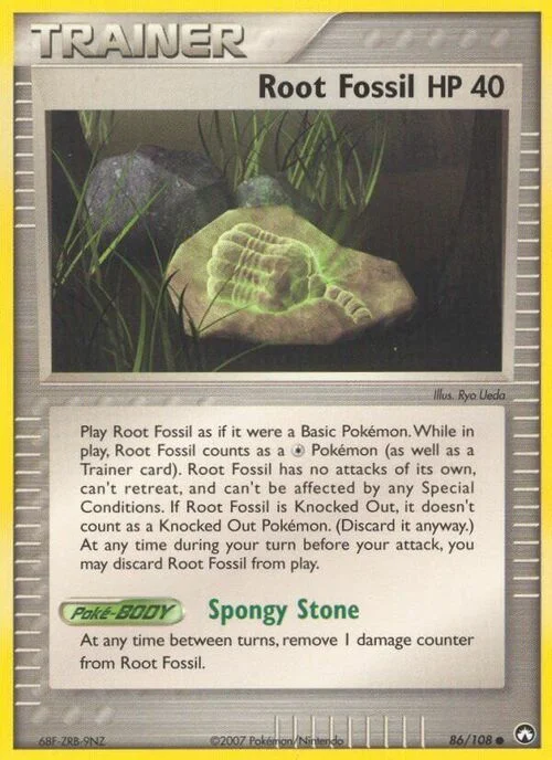 Root Fossil — EX Power Keepers