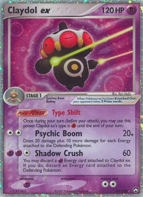 Claydol ex — EX Power Keepers