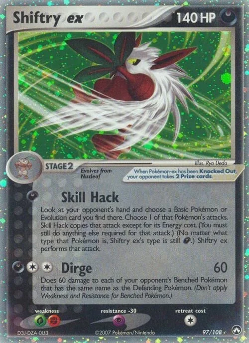 Shiftry ex — EX Power Keepers