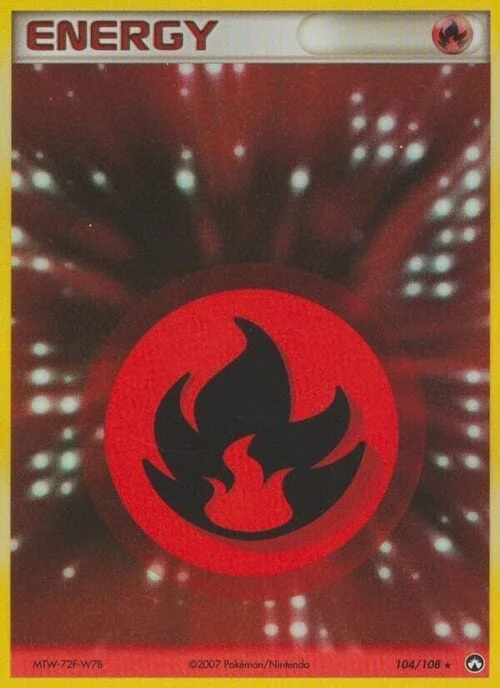 Fire Energy — EX Power Keepers
