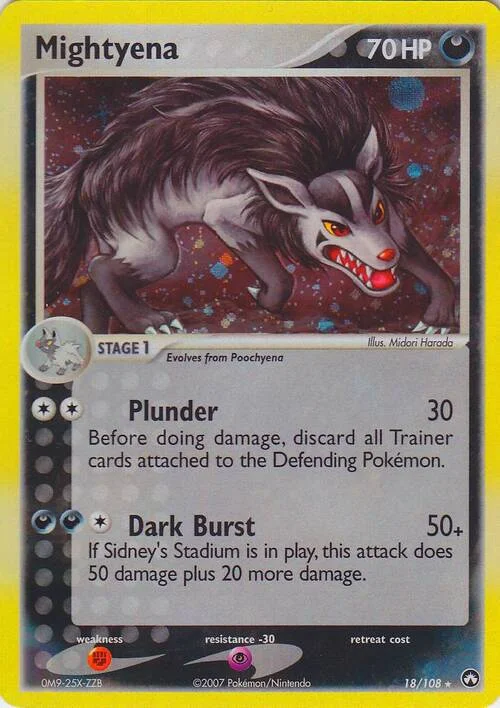Mightyena — Theme Deck & Blisters Exclusives