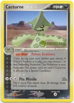 Cacturne — Prerelease Promos