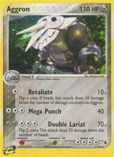 Aggron — EX Ruby & Sapphire