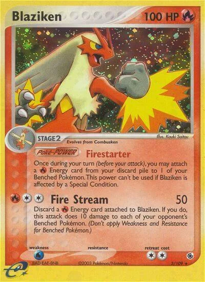 Blaziken — EX Ruby & Sapphire