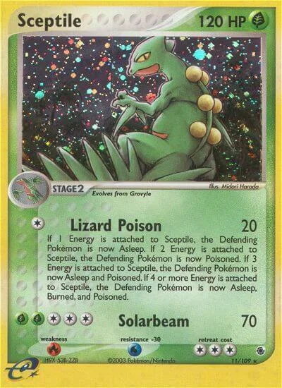 Sceptile — EX Ruby & Sapphire