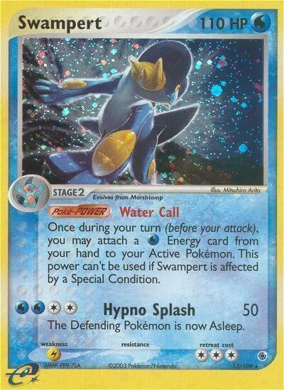 Swampert — EX Ruby & Sapphire