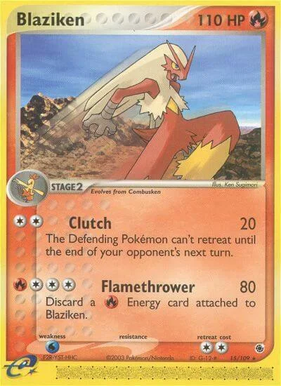 Blaziken — EX Ruby & Sapphire