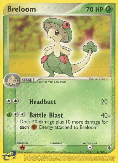 Breloom — EX Ruby & Sapphire