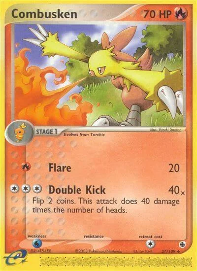 Combusken — EX Ruby & Sapphire