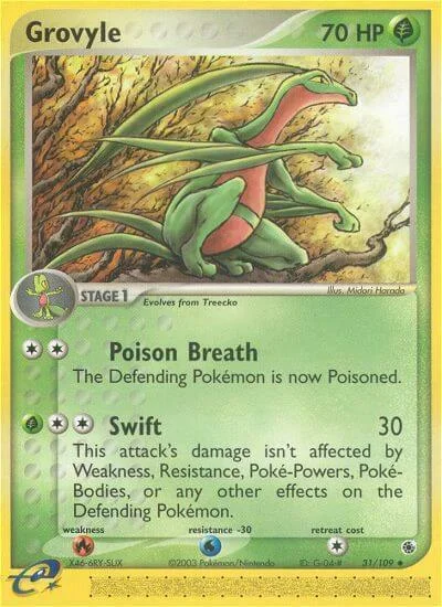 Grovyle — EX Ruby & Sapphire