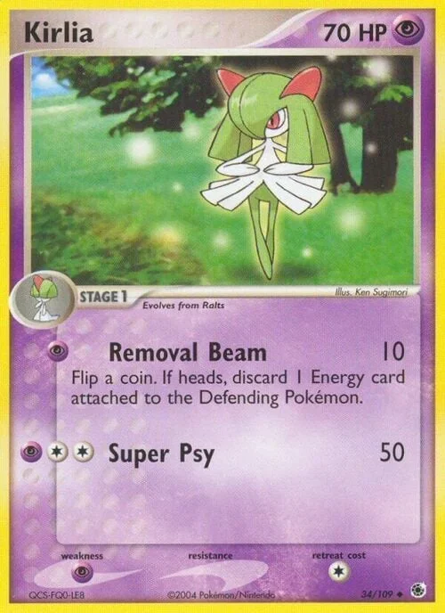 Kirlia — EX Ruby & Sapphire