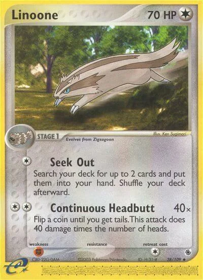 Linoone — EX Ruby & Sapphire