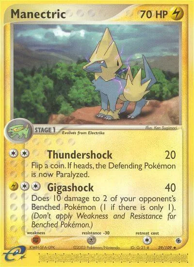 Manectric — EX Ruby & Sapphire