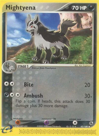 Mightyena — EX Ruby & Sapphire