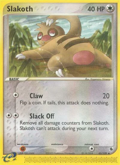 Slakoth — EX Ruby & Sapphire