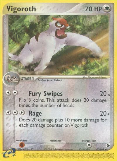 Vigoroth — EX Ruby & Sapphire