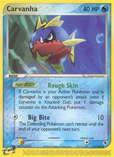 Carvanha — EX Ruby & Sapphire