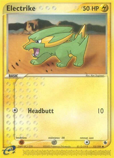 Electrike — EX Ruby & Sapphire