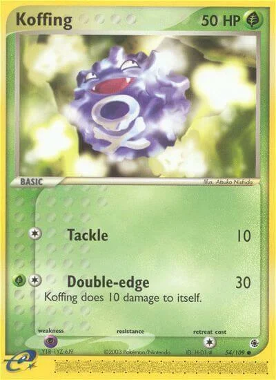 Koffing — EX Ruby & Sapphire
