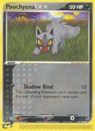 Poochyena — EX Ruby & Sapphire