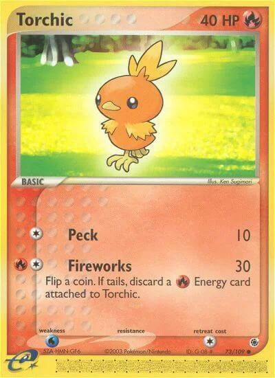 Torchic — EX Ruby & Sapphire