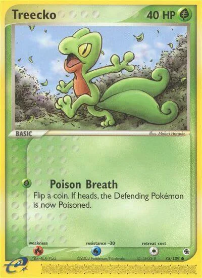 Treecko — EX Ruby & Sapphire