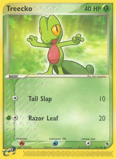Treecko — EX Ruby & Sapphire