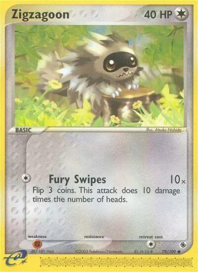 Zigzagoon — EX Ruby & Sapphire