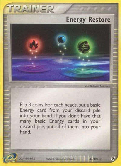 Energy Restore — EX Ruby & Sapphire