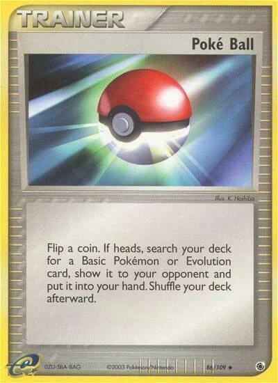 Poké Ball — EX Ruby & Sapphire