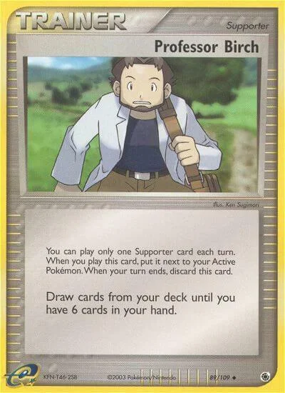 Professor Birch — EX Ruby & Sapphire
