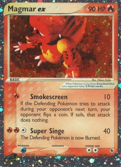 Magmar ex — EX Ruby & Sapphire