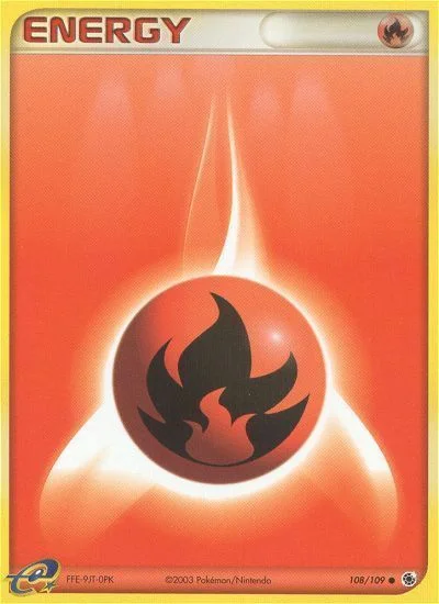 Fire Energy — EX Ruby & Sapphire
