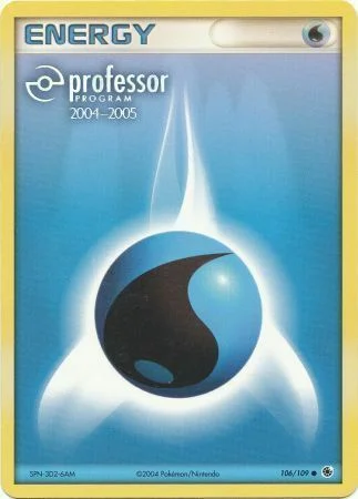 Water Energy — Professor Program