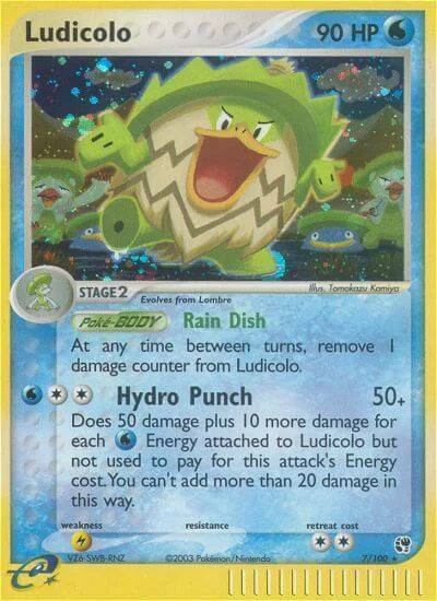 Ludicolo — EX Sandstorm