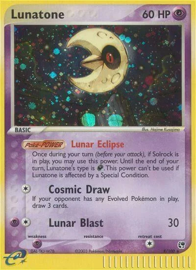 Lunatone — EX Sandstorm
