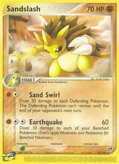 Sandslash — EX Sandstorm